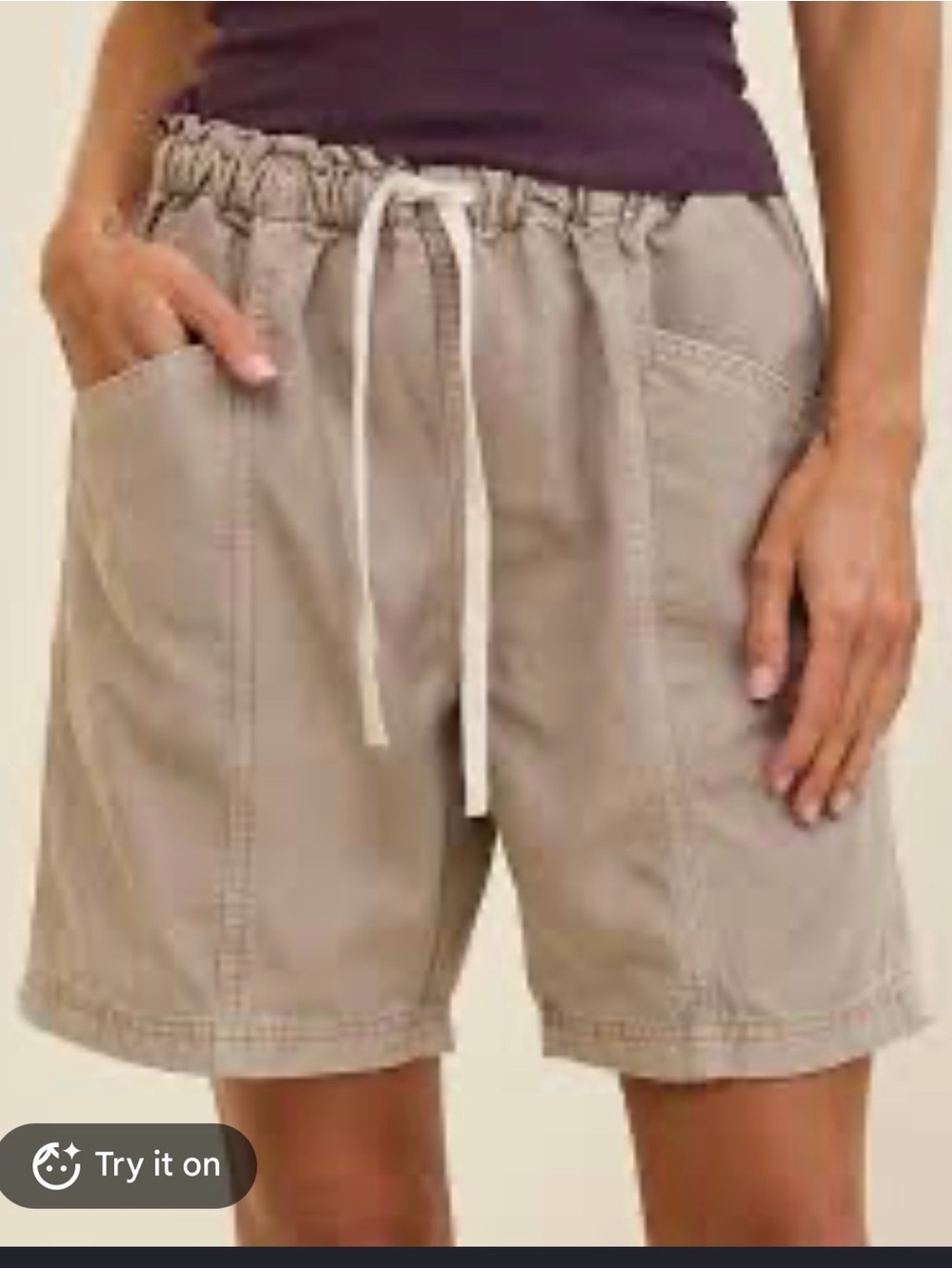 Aerie Jort Woven Drawstring Shorts